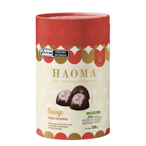 Haoma Nuage Linha Stevia: Frutas Vermelhas (120g)